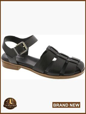 Classic Fisherman Sandal with Arch Support - Cushioned Footbed - Adjustable